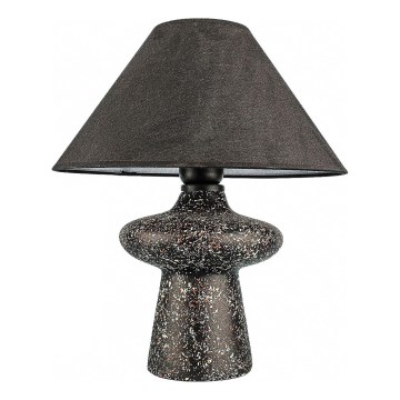 LAMPE À TABLE RAMZES 1xE27/40W/230V Noire