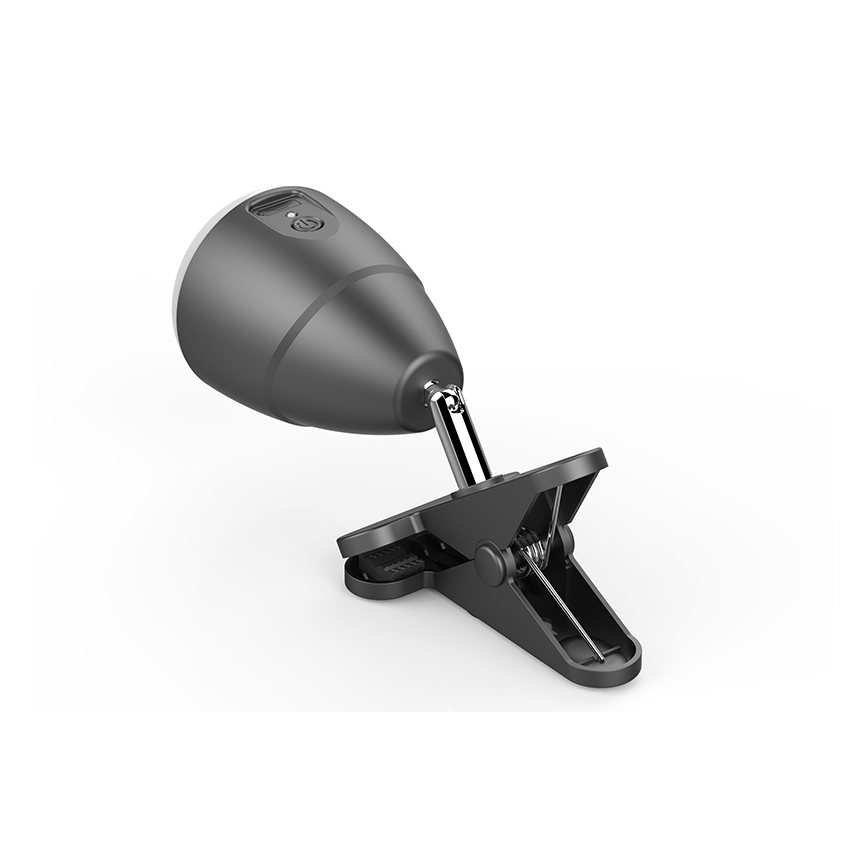 Lampe CLIP avec chargeur USB LED/5W/5V 4000K