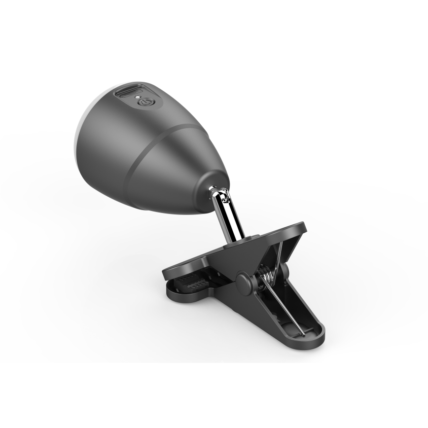 Lampe CLIP avec chargeur USB LED/5W/5V 4000K