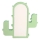 Lampe de bureau enfant LED CACTUS LED/10W/230V verte