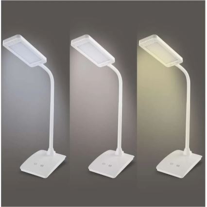 Lampe de bureau LED à intensité variable EDDY LED/6W/230V 3000/4500/6800K blanche