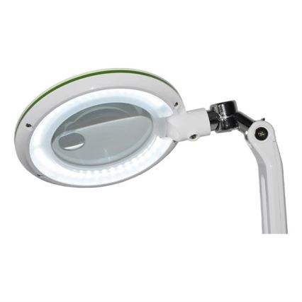 Lampe de bureau LED dimmable avec loupe LED/7W/230V 6500K blanche
