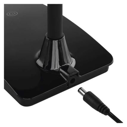 Lampe de bureau LED dimmable EDDY LED/6W/230V 3000/4500/6800K noire