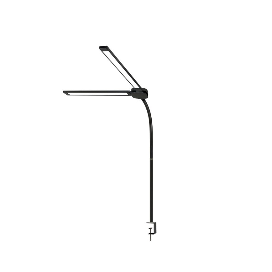 Lampe de bureau LED dimmable USB TENUIX DUO 2xLED/7W/5V 3000-6000K noire