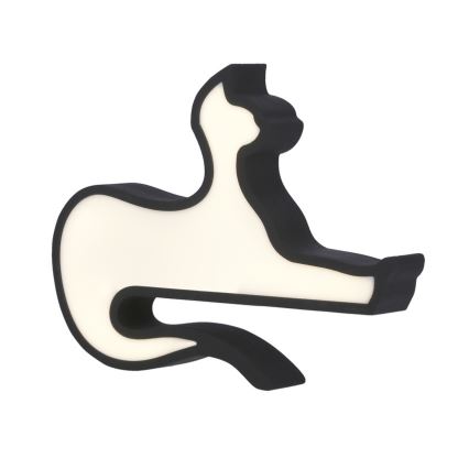 Lampe de bureau LED pour enfant CAT LED/13W/230V noire