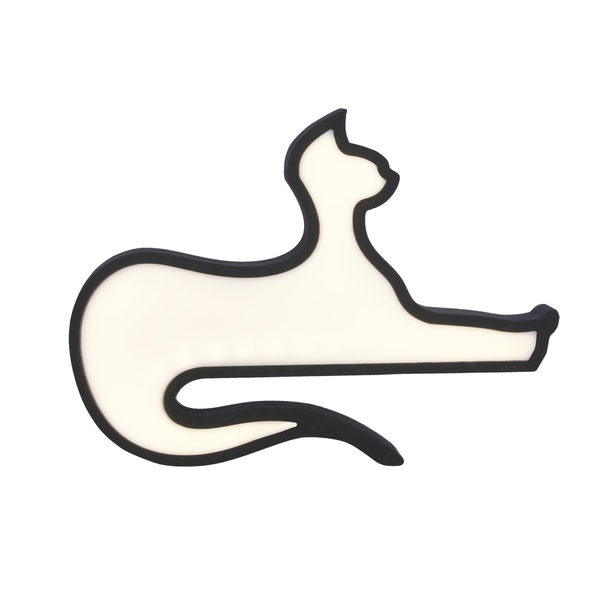 Lampe de bureau LED pour enfant CAT LED/13W/230V noire