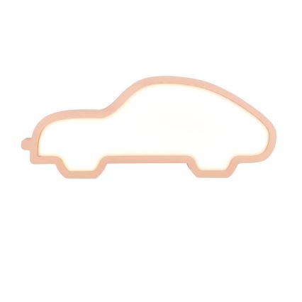 Lampe de bureau LED pour enfants CAR LED/11W/230V rose