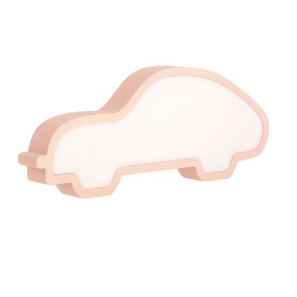 Lampe de bureau LED pour enfants CAR LED/11W/230V rose
