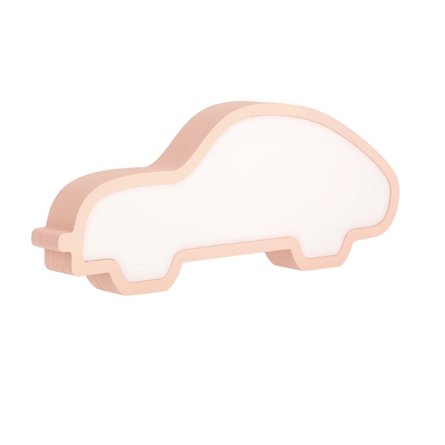 Lampe de bureau LED pour enfants CAR LED/11W/230V rose