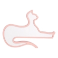 Lampe de bureau LED pour enfants CAT LED/13W/230V rose