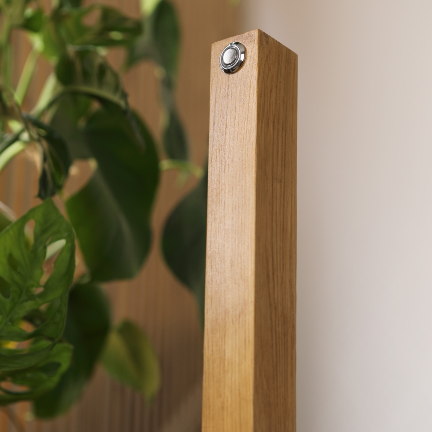 Lampe de bureau LED VERDE LED/10W/230V 3000K chêne/noir