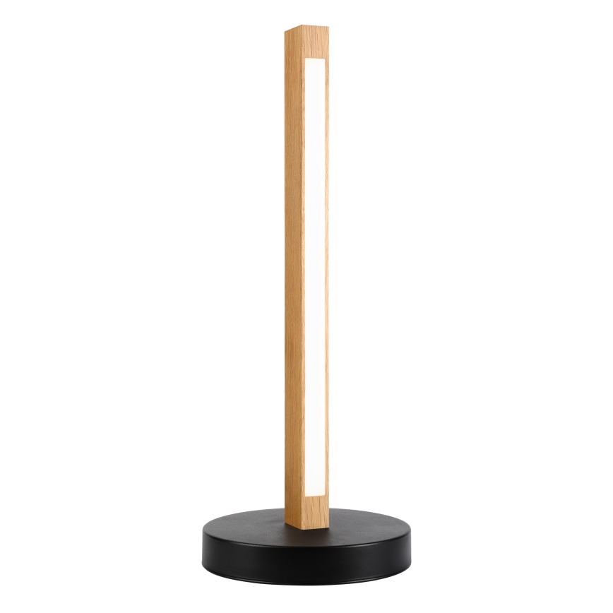 Lampe de bureau LED VERDE LED/10W/230V 3000K chêne/noir