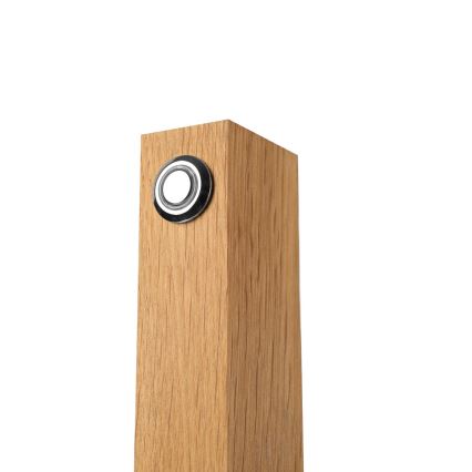 Lampe de bureau LED VERDE LED/10W/230V 3000K chêne/noir