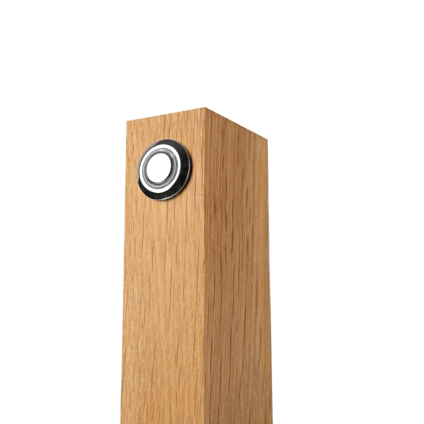 Lampe de bureau LED VERDE LED/10W/230V 3000K chêne/noir