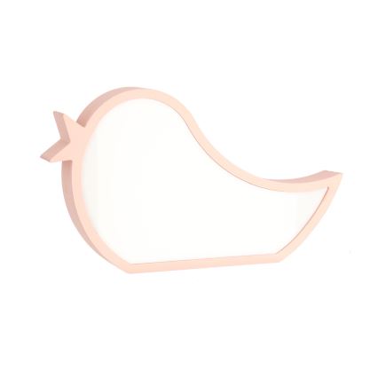 Lampe de bureau pour enfant BIRD LED/12W/230V, rose
