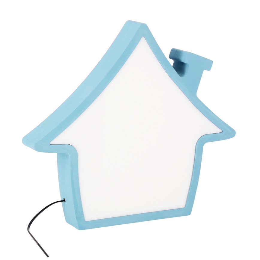 Lampe de bureau pour enfants LED HOUSE 10W 230V bleue
