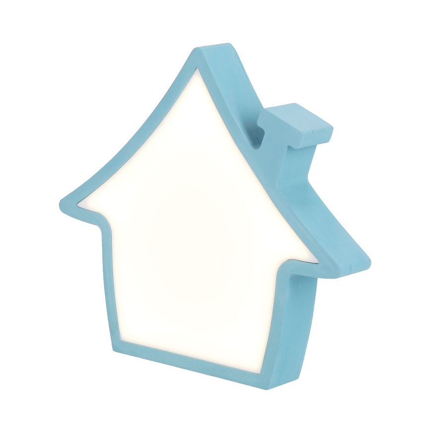 Lampe de bureau pour enfants LED HOUSE 10W 230V bleue