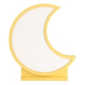 Lampe de bureau pour enfants MOON LED/12W/230V jaune