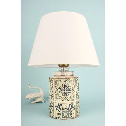 Lampe de bureau RAMZES 1xE27/40W/230V blanche