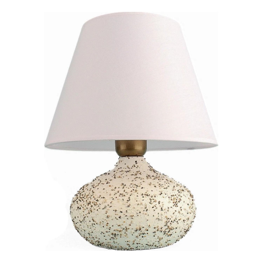 Lampe de bureau RAMZES 1xE27/40W/230V blanche