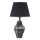 Lampe de bureau RAMZES 1xE27/40W/230V noire/argentée