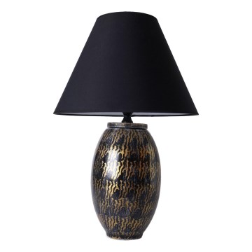 Lampe de bureau RAMZES 1xE27/40W/230V noire