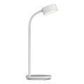 Lampe de bureau tactile LED dimmable BELLA 4,8W/5V 3000/4000/6500K blanche
