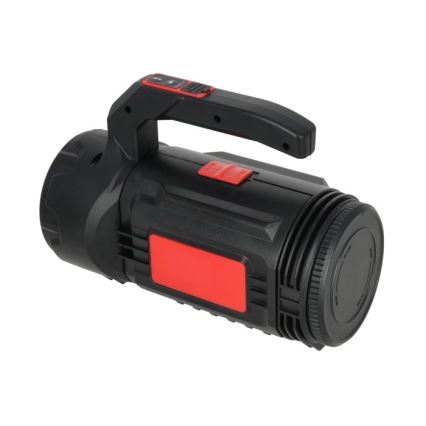 Lampe de poche rechargeable LED/5V 500 lm 1200 mAh noire