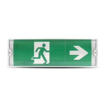 Lampe de secours EMERGENCY EXIT LED/3W/230V IP65 6000K 1200mAh