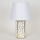Lampe de table 1xE14/40W/230V blanc/doré