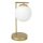 Lampe de table 1xE27/40W/230V dorée/blanche
