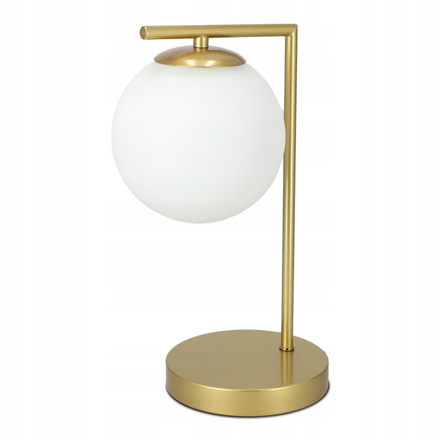Lampe de table 1xE27/40W/230V dorée/blanche