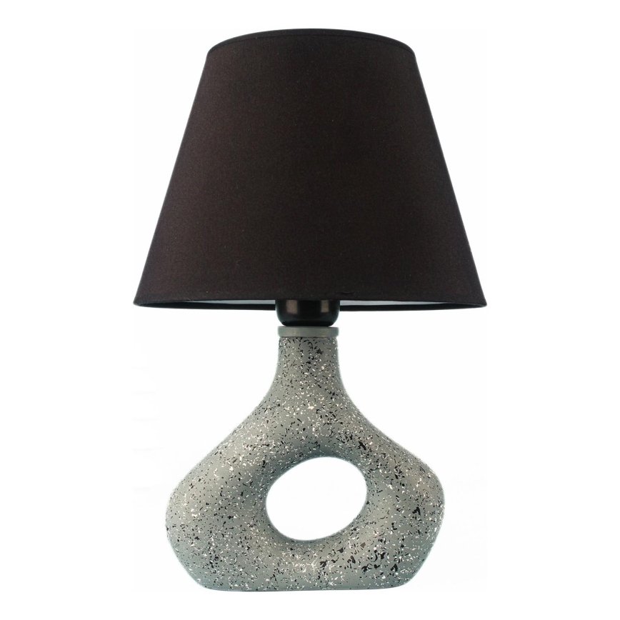 Lampe de table 1xE27/40W/230V noir/vert