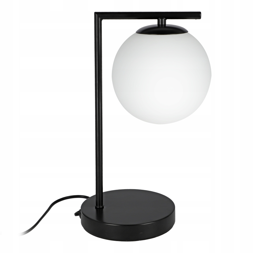 Lampe de table 1xE27/40W/230V noire/blanche