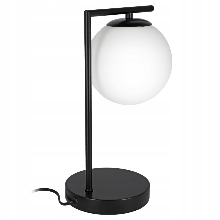Lampe de table 1xE27/40W/230V noire/blanche