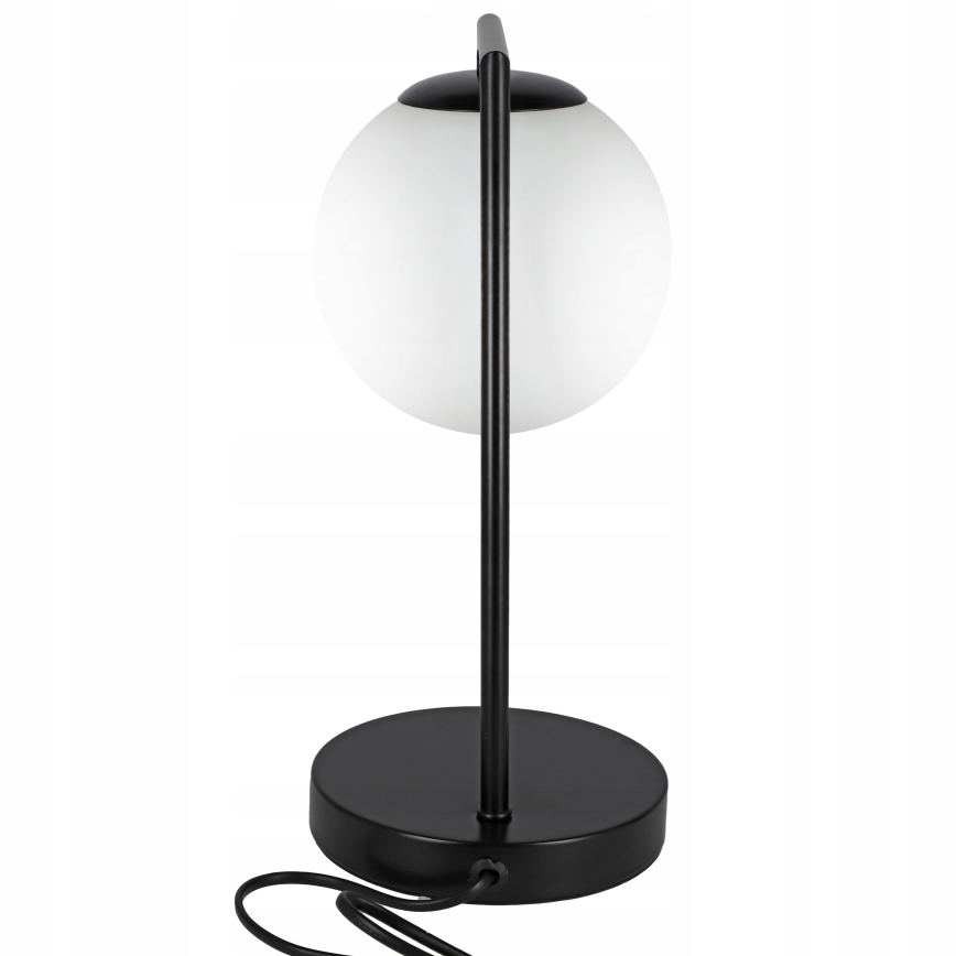 Lampe de table 1xE27/40W/230V noire/blanche