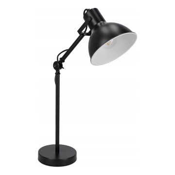 Lampe de table 1xE27/40W/230V noire