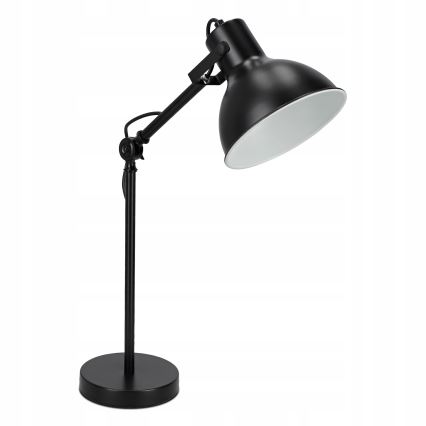 Lampe de table 1xE27/40W/230V noire