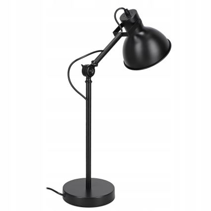 Lampe de table 1xE27/40W/230V noire