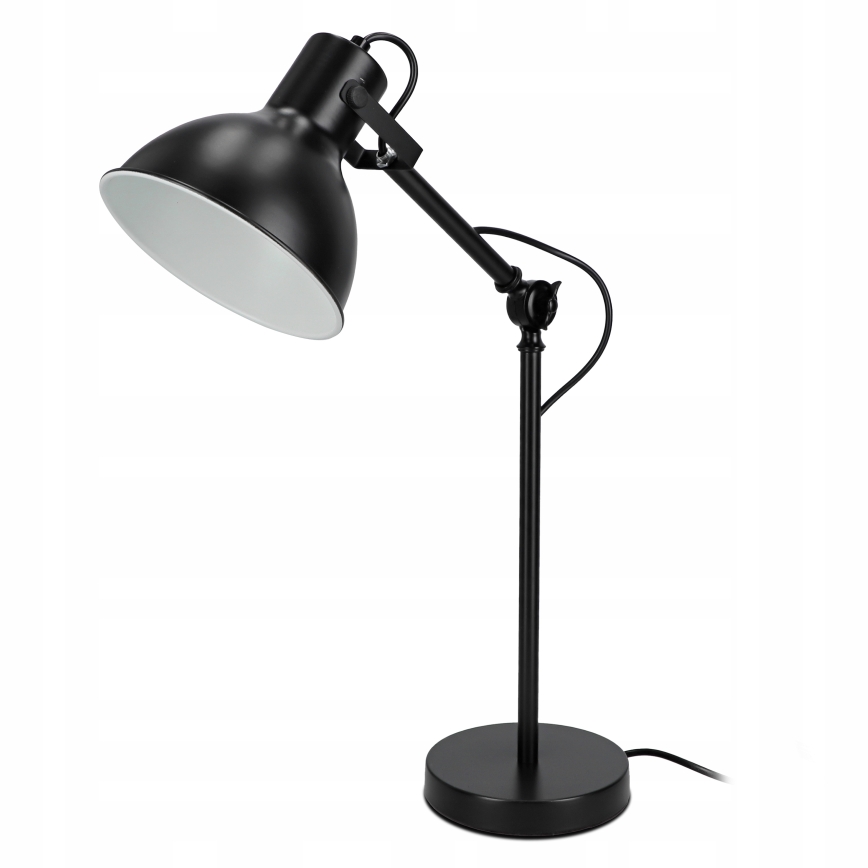 Lampe de table 1xE27/40W/230V noire