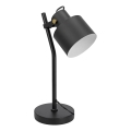 Lampe de table 1xE27/40W/230V noire