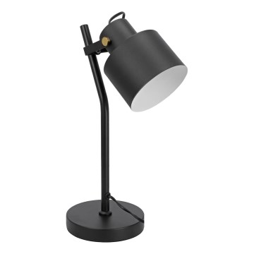 Lampe de table 1xE27/40W/230V noire