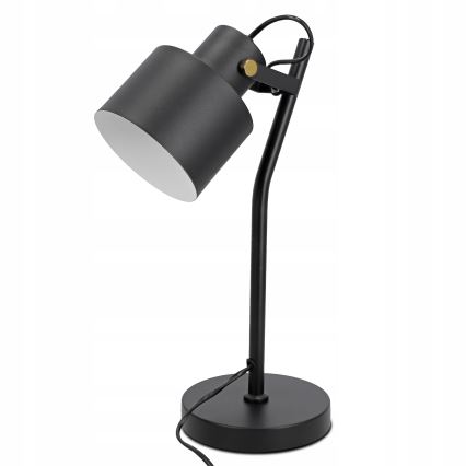 Lampe de table 1xE27/40W/230V noire