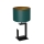 Lampe de table 1xE27/60W/230V 45 cm vert/doré