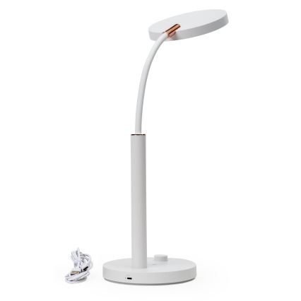 Lampe de table à intensité variable AURA LED/10W/230V 3700/4200K CRI 97 blanc