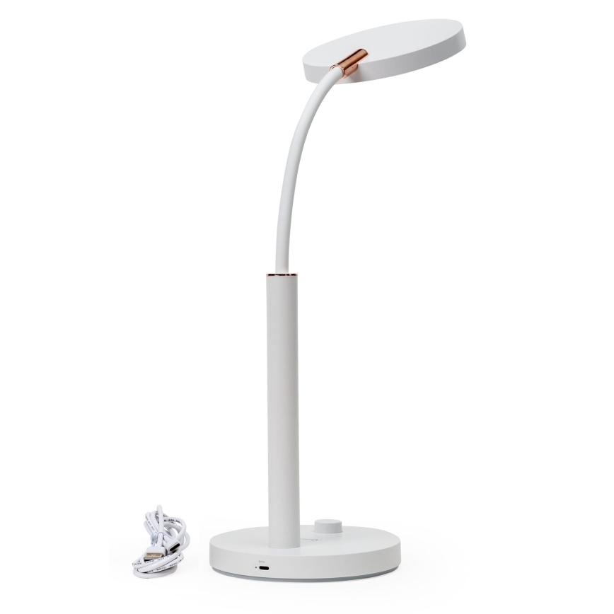 Lampe de table à intensité variable AURA LED/10W/230V 3700/4200K CRI 97 blanc
