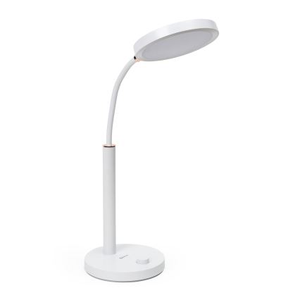 Lampe de table à intensité variable AURA LED/10W/230V 3700/4200K CRI 97 blanc