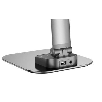 Lampe de table à intensité variable avec USB LED/7,5W/230V 3000K/4000K/5500K anthracite