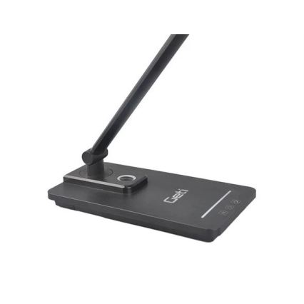 Lampe de table à intensité variable avec USB LED/9W/230V 3000K/4000K/5500K noir
