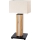 Lampe de table à intensité variable FLAME 1xE27/40W+ LED/4,6W/230V 56,5 cm chêne